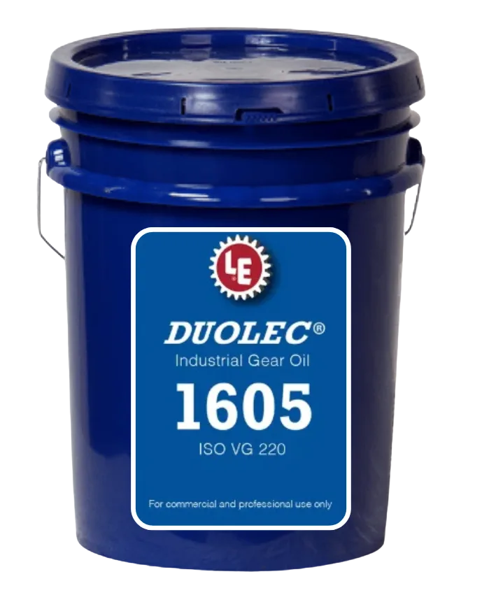 Óleo LE 1605 Duolec Industrial Gear Oil   ISO VG 220 Lubrication Engineers — Distribuidor Synthoil Brasil